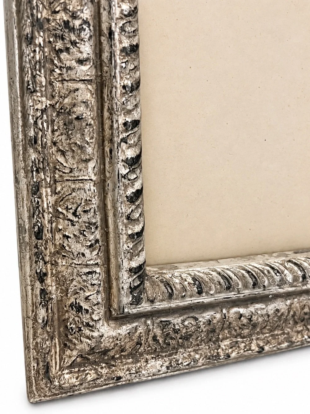Vintage Carr International Silver Plated 5x7 Ornate Picture Frame